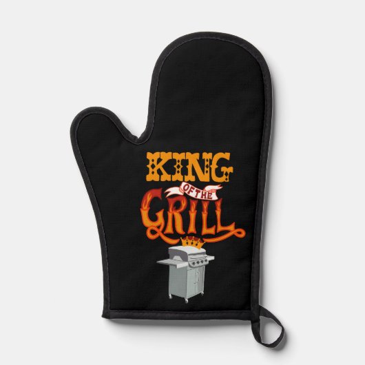 King of the Grill Graphic Ovenwant (Voorkant)
