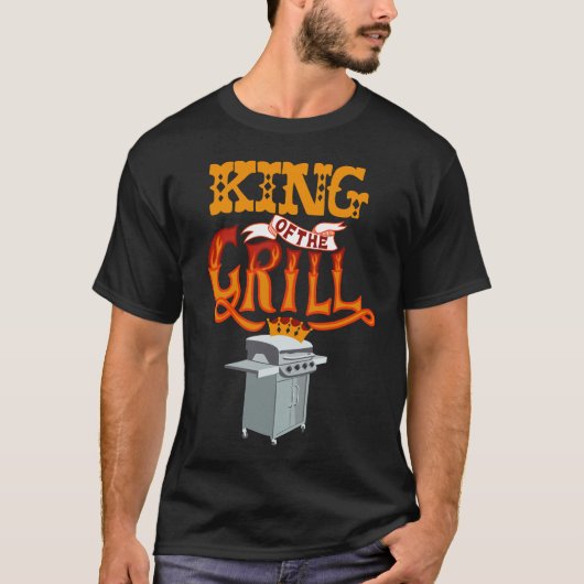 King of the Grill Graphic T-shirt (Voorkant)