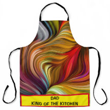 King of the Grill Vaderdag Schort - Personaliseren