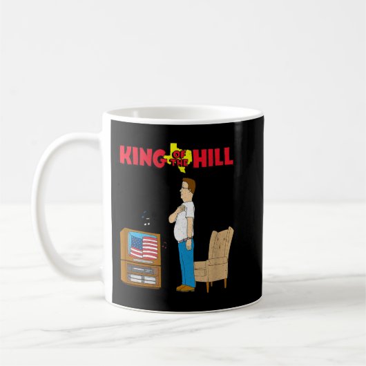 King of the Hill Hank Star Spangled Banner Koffiemok (Links)