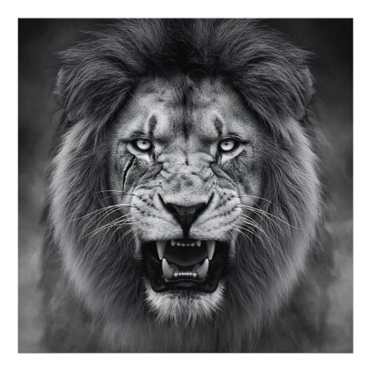 King of the Jungle Foto Afdruk (Voorkant)