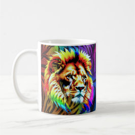 King of the Jungle Lion Koffiemok