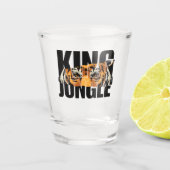King of the Jungle Shot Glas (Voorkant)