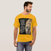 KING OF THE JUNGLE T-SHIRT (Voorkant volledig)