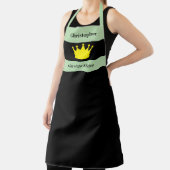 King of the kitchen name crown green schort (Insitu)