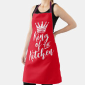 King of the Kitchen Vaderdag Moet Chef's hebben Schort (Insitu)