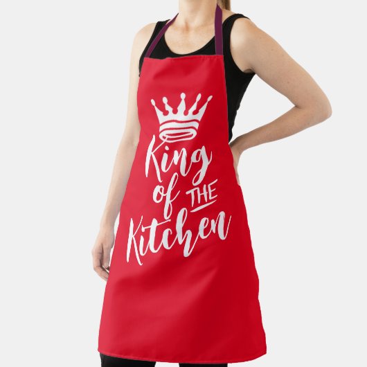 King of the Kitchen Vaderdag Moet Chef's hebben Schort (Insitu)