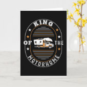 King of the Motorhome - RV Owner Gift Kaart (Gele Bloem)