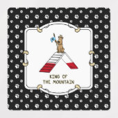 King of the Mountain Dog Agility Design Labels (Design 1)