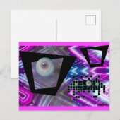 King of the New Vaporwave Invasion Briefkaart (Voorkant / Achterkant)