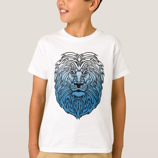 King of the Oerwoud, Blue Lion Boy T-Shirt (Voorkant)