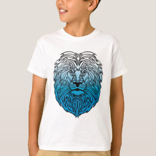 King of the Oerwoud, Blue Lion Boy's T-Shirt