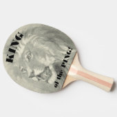 King of the Ping Lion Funny Smack Talk Tafeltennisbatje (Zijkant)