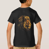 King of the Playground: T-shirt voor trendy Kinder (Achterkant)