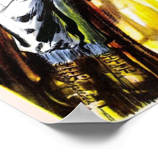 King of the Rocket Mannen Poster (Hoek)