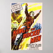 King of the Rocket Mannen Poster (Voorkant)