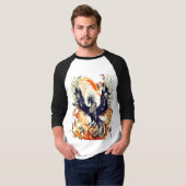 King of the Sky Eagle Swooping Design - T-shirt (Voorkant volledig)