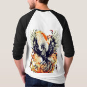 King of the Sky Eagle Swooping Design - T-shirt (Achterkant)