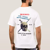 King of the Streets: Everywhere I Go T-shirt (Achterkant)