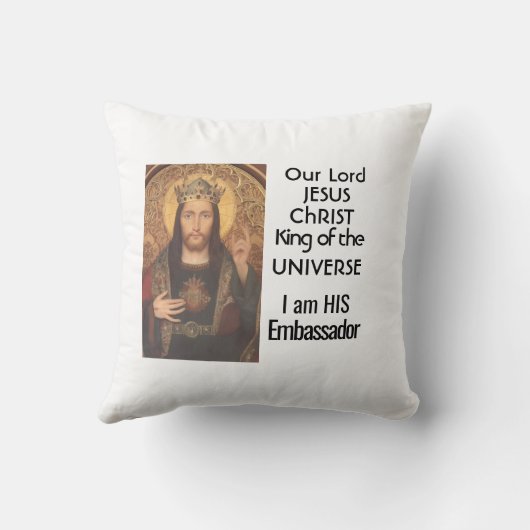 King of  the Universe Kussen (Achterkant)