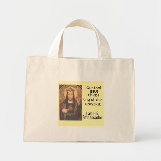 King of  the Universe Mini Tote Bag (Voorkant)