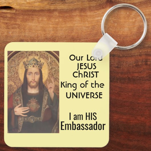 King of the Universe Sleutelhanger (Achterkant)