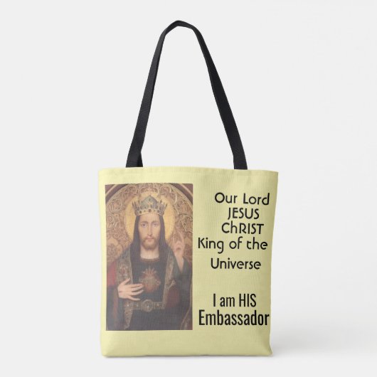 King of  the Universe Tote Bag (Achterkant)