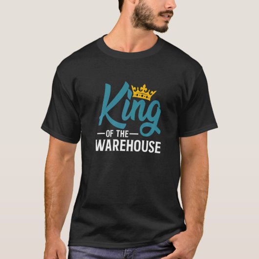 King of the Warehouse Forklift Driver T-shirt (Voorkant)