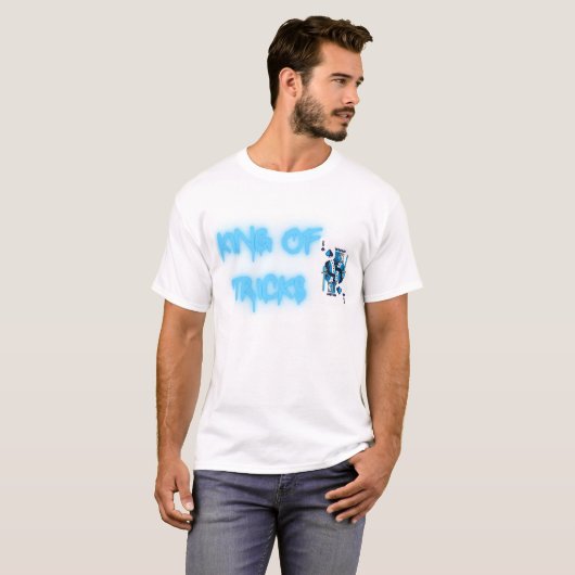 King of Tricks T-shirt (Voorkant volledig)