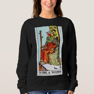 King of Wands Tarot Kaart Rider Waite Deck Trui