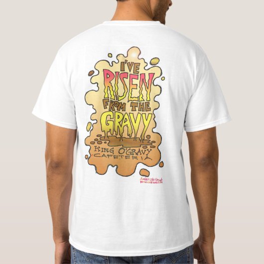 King O'Gravy T-Shirt (Achterkant)