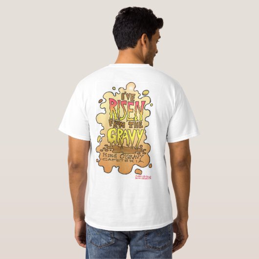 King O'Gravy T-Shirt (Achterkant volledig)