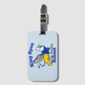 King Open Bagagelabel (Voorkant (verticaal))