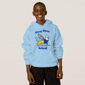 King Open' Hoodie - Kinder (Voorkant volledig)