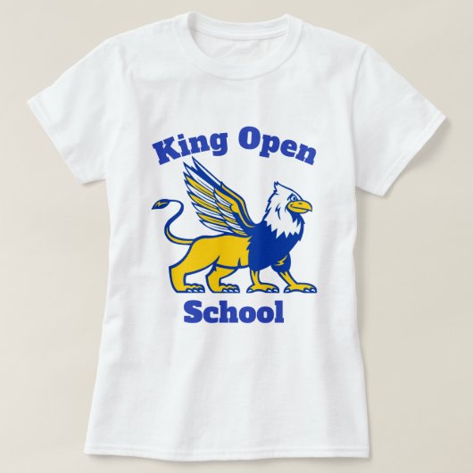 King Open T-shirt - Adult (Design voorkant)