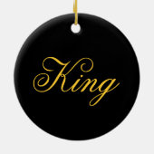 King Ornament (Achterkant)
