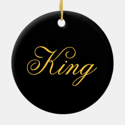 King Ornament (Achterkant)