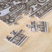 King Pakal Kim the Astronaut jigsaw puzzle Legpuzzel (Zijkant)