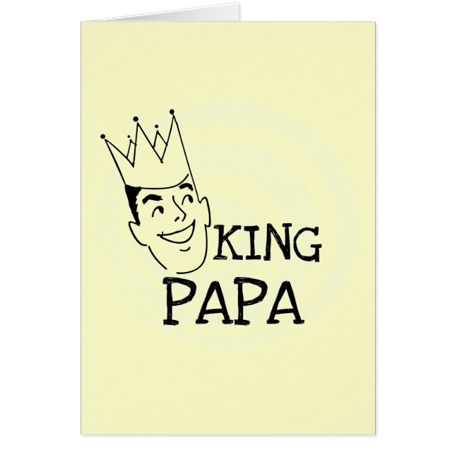 King Papa T-shirts en cadeautjes (Voorkant)