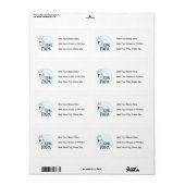 King Papa T-shirts en geschenken Etiket (Full Sheet)