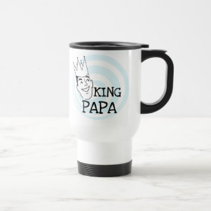 King Papa T-shirts en geschenken Reisbeker