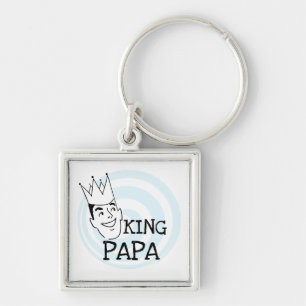 King Papa T-shirts en geschenken Sleutelhanger