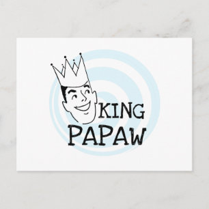King Papaw T-shirts en cadeautjes Briefkaart