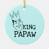 King Papaw T-shirts en cadeautjes Keramisch Ornament (Voorkant)