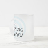 King Papaw T-shirts en cadeautjes Matglas Koffiemok (Voorkant links)