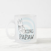 King Papaw T-shirts en cadeautjes Matglas Koffiemok (Links)