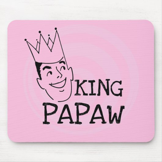 King Papaw T-shirts en cadeautjes Muismat (Voorkant)