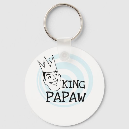 King Papaw T-shirts en cadeautjes Sleutelhanger (Voorkant)