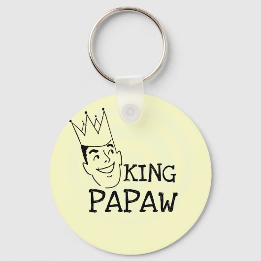King Papaw T-shirts en cadeautjes Sleutelhanger (Voorkant)