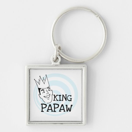 King Papaw T-shirts en cadeautjes Sleutelhanger (Voorkant)